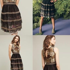 Anthropologie Dresses - Anthro Varun Bahl Embroidered Vigne Dress - SZ S Anthropologie Dresses - Anthro Varun Bahl Embroidered Vigne Dress - SZ S